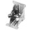 90 Aluminum Hinge Foldable Table Leg Bracket, Silver, 120 Rotation 14