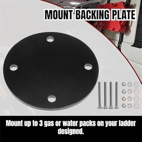 Kit de Plaque de Support Robuste pour Porte-Bagages de Toit Tout-Terrain avec Bagues 2