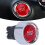 Universal 12V Car Ignition Switch Push Start 50A 22mm Red 2