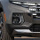 Front Fog Light Frame ABS Carbon Fiber Pattern for 2022+ American 5