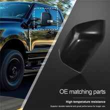 Side Mirror Cover Cap for F250 F350 F450 F550 2017-2024 Rearview Mirror Cover Replace HC3Z-17D743-AA HC3Z-17D742-AA