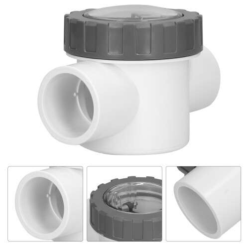 Rückschlagventil PVC Poolzubehör Transparente 2
