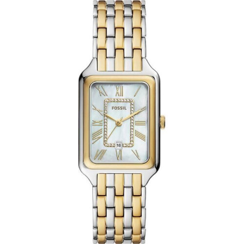 Fossil Fossil Horloge - Dames - ES5305 - Multicolor RVS - Quartz - 5 Atm