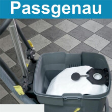 4PCS 2.889-154.0 Bag for NT 30/1,NT 30/1 Ap L,NT 30/1 Tact L,NT 30/1 Tact Te L, NT 30/1 Tact Te M Vacuum Cleaner