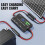 2X MPPT Solar Charge Controller 12V 10A, Solar Panel Charge Controller with Type-C and USB Output for AGM, LiFePO 8