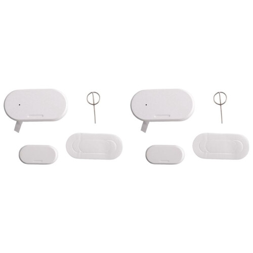 Tuya Zigbee 3.0  Contact Detectors Security Gate Door Window Sensor Transducer  Life Home(2PCS)