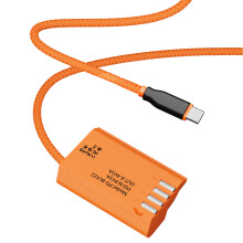USB-C PD Dummy Battery Kabel für Lumix GH6 & GH5 II, 54cm