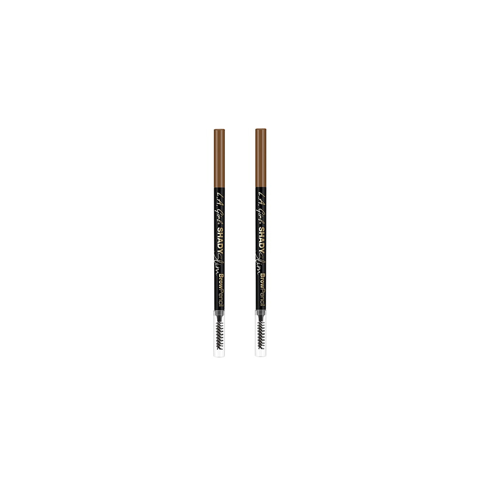 L.a. Girl Brown Shady Slim Brow Pencil Taupe X2
