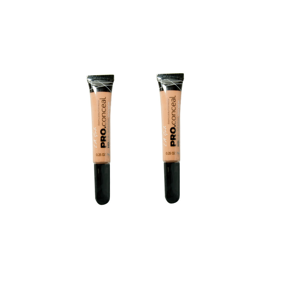 L.a. Girl Ivory Pro Conceal Hd High Definition Concealer Classic 8G X2