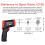 Infrarot-Thermometer -32 bis 400 C, 23  23 mm, Schwarz 8