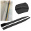 Glossy Black Side Skirt Winglet 120cm 2pcs 2