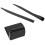 Glossy Black Side Skirt Winglet 120cm 2pcs 9