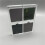 2X High Transparency Acrylic Magnetic Suction Cover Games Storage Box Hard Shell Cartridge Case for GameBoy GB GBC 5