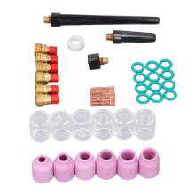 40 Pieces TIG Welding Consumables Ceramic Nozzles & Back Caps for WP9 20 25