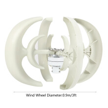 Vertical Axis Wind Turbine 1200W 12V