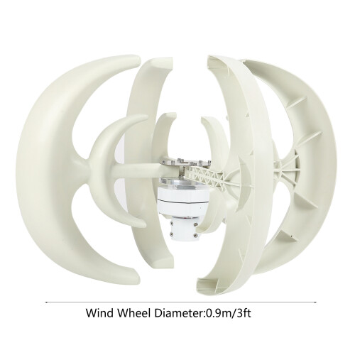 Vertical Axis Wind Turbine 1200W 12V