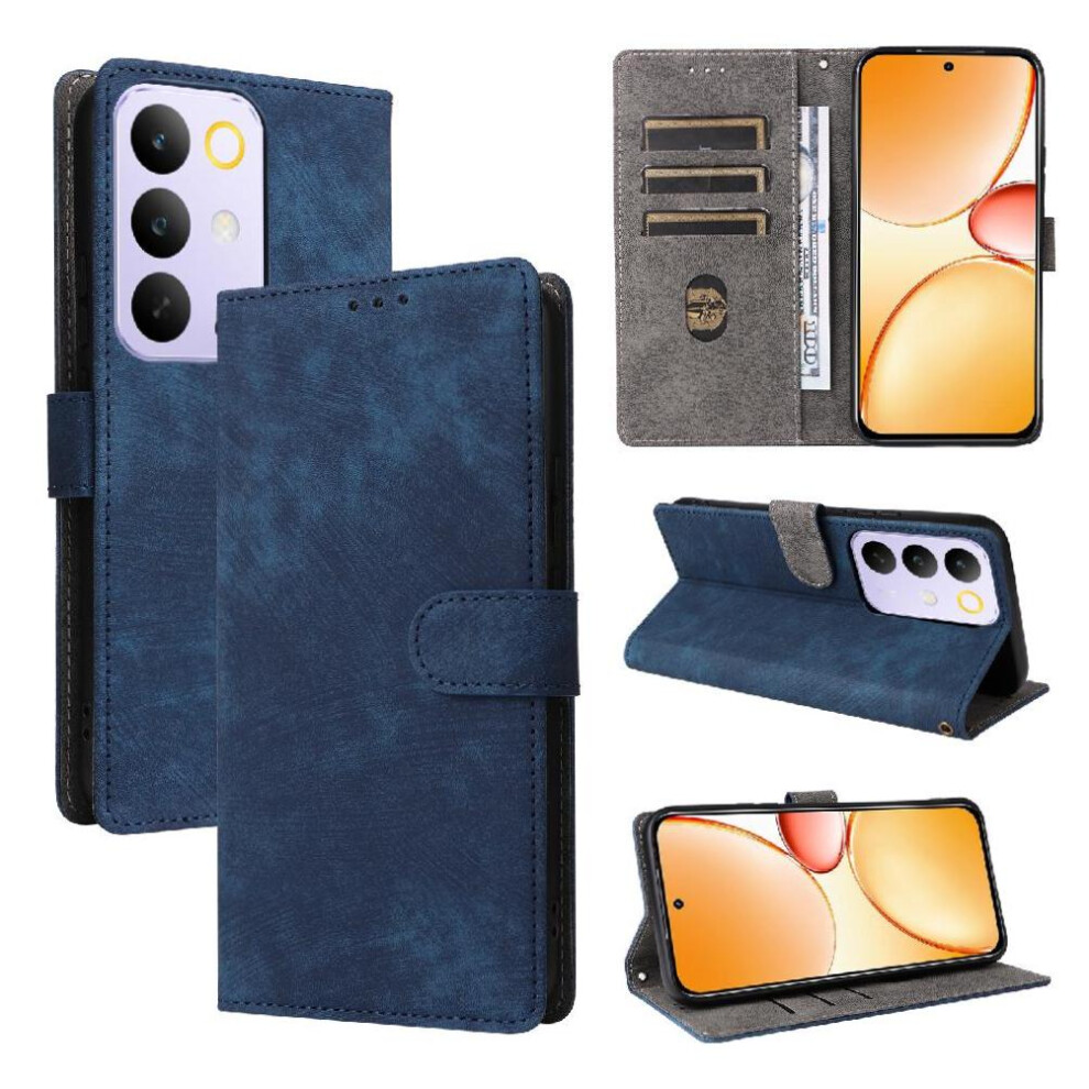 () Case For Realme C85 Pro 4G Pu Leather Card Slots Cover Magnetic Closure Rfid Blocking Flip Folio Wallet 764563214648