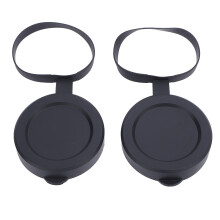 2Pcs Rubber Objective Lens Caps for 61-64mm Monocular & Binoculars Protective Cover