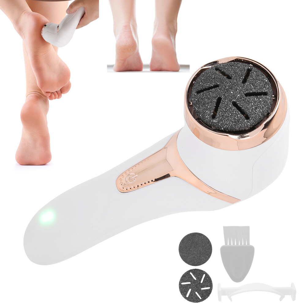 Electric Foot File Callus Remover with Dust Collection, 1200mAh