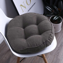 Chair Pad Seat Cushion with Ties Solid Color Soft Chair Pads Comfy Velvet Cushion Pillow for Kitchen Dining Office Chair