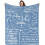 Fleece Throw Blanket Green 50" x 60" Tear-Resistant 1