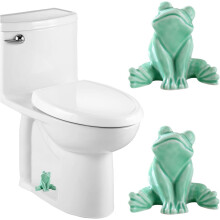Ceramic Toilet Covers Decorative Bowl Cap Abrasion Resistant Easy Clean Bathroom Upgrade 2 Pack Christmas Gifts Home