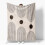 Abstract Boho Throw Blanket Flannel 60x80 Inch Black Beige 1