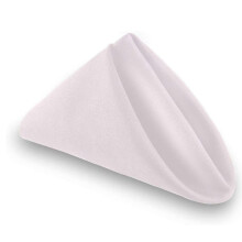Serviettes de table en tissu doux et lavables en satin, lot de 8.