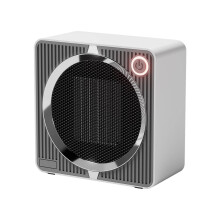500W Ceramic Desktop Sun Heater, 2-Speed Digital Control, Overheat & Tip-Over Protection, Compatible with Home/Office/Bedroom