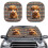 Aztec Tribal Car Sunshade 2-Pack Reflective Polyester 1