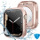 XiHAMA Αδιάβροχη θήκη προστασίας οθόνης 2 σε 1 για Apple Watch Series10 46mm, κάλυμμα προσώπου 1