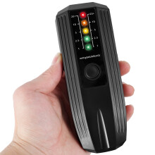 Détecteur de champs électromagnétiques de haute précision, alimenté par batterie, compatible avec la chasse aux fantômes et les applications