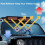 Foldable Windshield Sun Shade for Jeep Wrangler TJ/JK/JKU 5