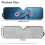 Foldable Windshield Sun Shade for Jeep Wrangler TJ/JK/JKU 7