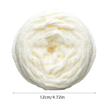 Thick & Quick Yarn Super Chunky Yarn Soft and Bulky Yarn for Knitting Crocheting and Crafting 1 Skein Grey