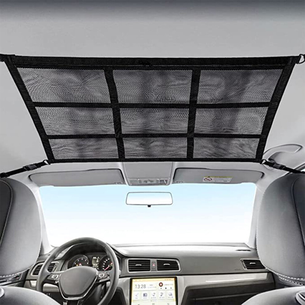 Car Roof Storage Bag With Double-Ended Zipper, 23X21", Polyester, Easy Install Â Compatible With Suvs 9489952791364