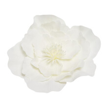 Vintage tea partyhatt med stor blomdekoration
