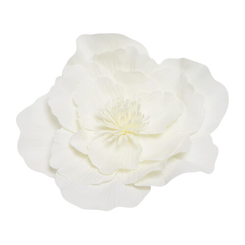 Vintage tea partyhatt med stor blomdekoration