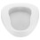 White Plastic Bedpan Ergonomic Design for Elderly 1