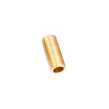 Brass Running Nipple Fitting 25mm G3/4 Thread Gold 6-Pack