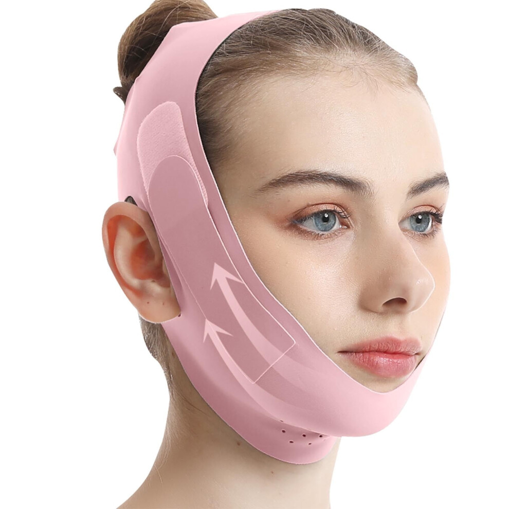 Facial Contour Mask V Line Definer Chin Shaping Band Skin Tightening Instrument Beauty Lift Strap Anti-Sagging Device Jawline Enhancer Tool