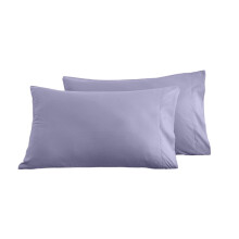 Taies d'oreiller de corps en velours respirant (lot de 2)