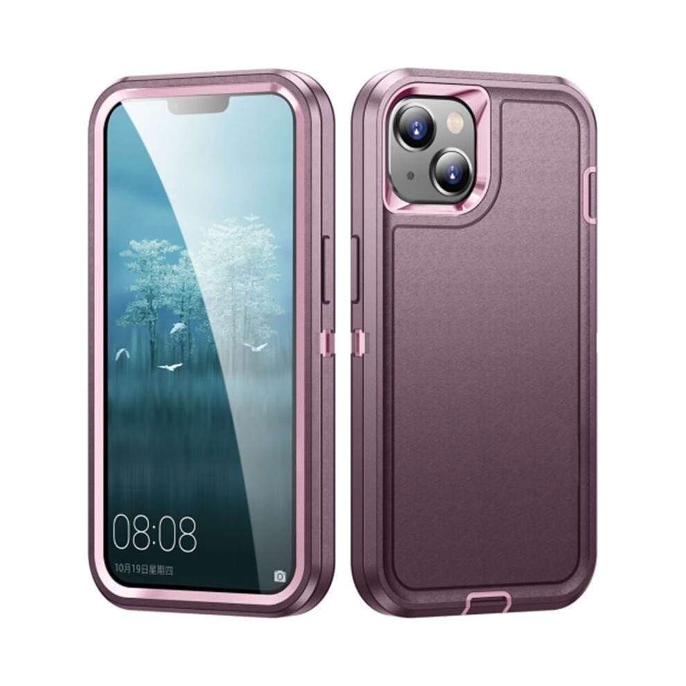 For Compatible With Iphone 14 Life Waterproof Rugged Magsafe Magnetic Phone Case,,For Compatible With Iphone 14 Purple 9489952993959