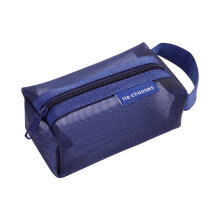 Portafoglio a rete a meno di 5 dollari – Pochette trasparente in nylon per chiavi, carte e articoli da toilette; leggero e multiuso; compatibile