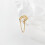 Orecchini a perno e a clip in argento sterling 925 con sfera 1