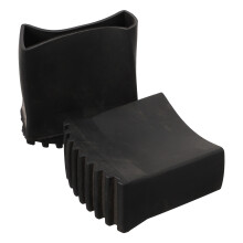 Soimiss2 stk. sklisikre gummiføtter for stige, reservetilbehør, fotmatter (2,75 x 2,55 x 1,18 tommer)