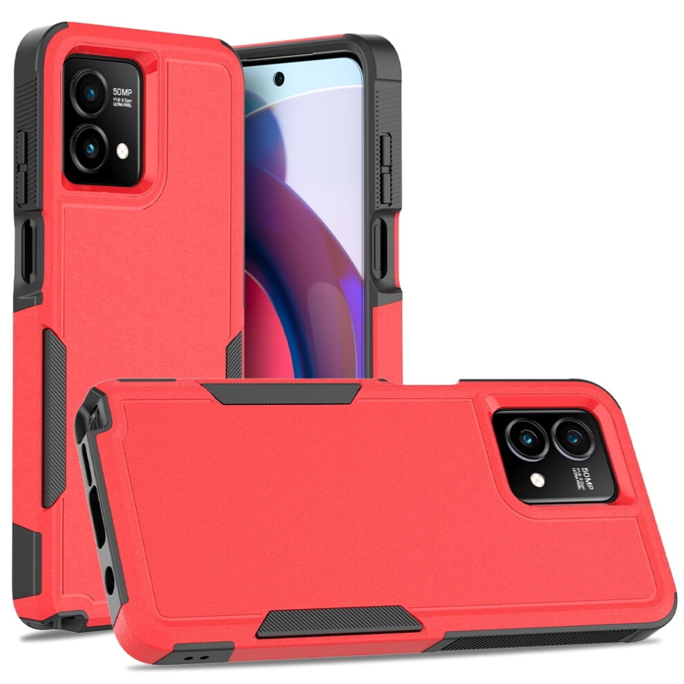 Defender Case For Motorola Moto G Stylus 5G 2023 Â Rugged, Dustproof, Shockproof, Non-Slip Cover Red 9489952995281