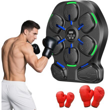 Music Boxing Machine mit LED-Lichtern, Bluetooth, RevFit