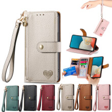 Wallet Leather Phone Case For compatible with Samsung Galaxy AA52 A42 A32 A22 A12 Multi Card Zipper Phone case