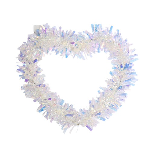 Valentinstagskranz mit LED-Lichtern, 30 cm